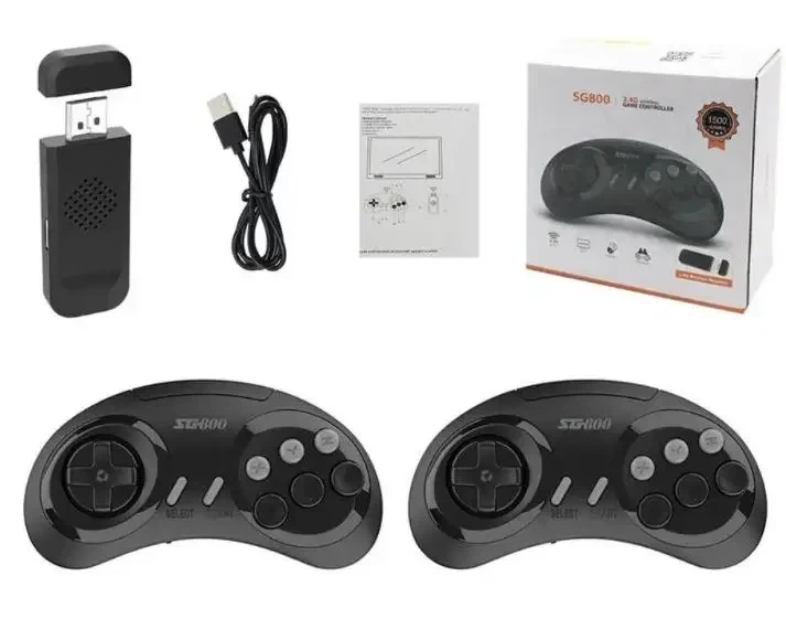 Игровая приставка Game Controlle SG-800 с беспроводными джойстиками 8835 - изображение 3
