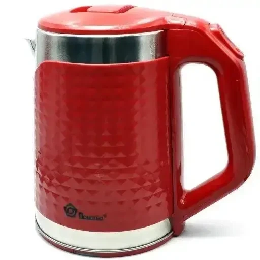 Чайник електричний Domotec MS-5027 2.2 л 1500 Вт Червоний 7168 - зображення 2