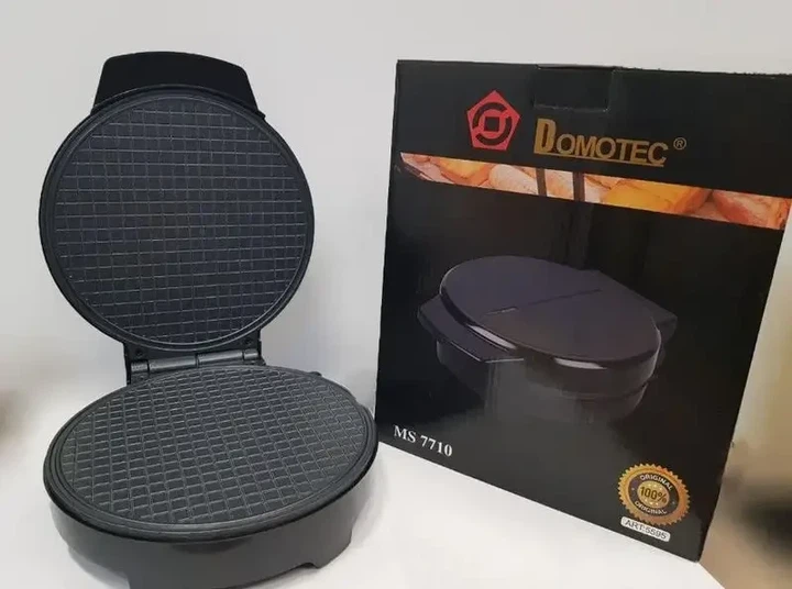Вафельниця електрична Domotec MS-7710 1000Вт для тонких вафель та трубочок 5595 - зображення 8