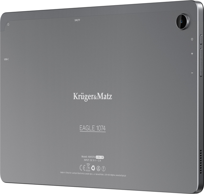 Планшет Kruger&Matz EAGLE 1074 LTE Graphite (5901890097543) (KM107420240107356) - Уцінка - зображення 4