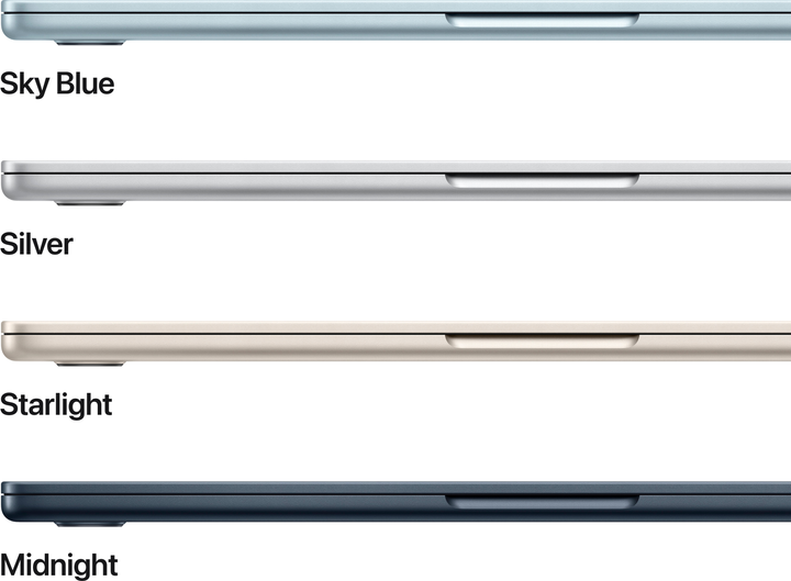 Ноутбук Apple MacBook Air 13.6" M4 24/512GB 2025 (MC654RU/A) (QWERTY+кирилиця) Silver (SG7KMRWX6QN) - Уцінка - зображення 3