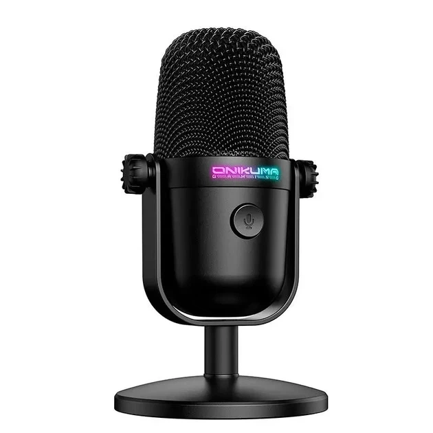 Профессиональный игровой микрофон ONIKUMA M830 с RGB-подсветкой |USB/Type-C| Черный - изображение 3