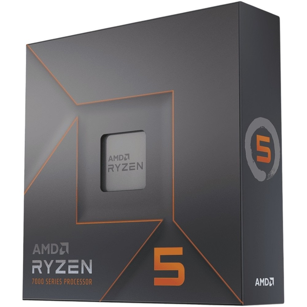 AMD Ryzen 5 7600X CPU、AM5 Процессор AMD Ryzen 5 7600X (4.7GHz 32MB 105W AM5) Box (100