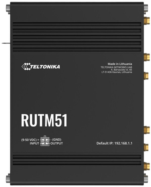 Router Teltonika WiFi 5G Dual SIM (RUTM51100000) - obraz 2