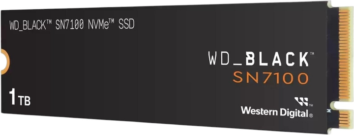 SSD диск Western Digital WD_BLACK SN7100 1TB M.2 2280 NVMe PCIe 4.0 x4 TLC 3D NAND (WDBELG0010BBK-WRSN) - зображення 2