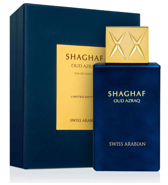 Парфумована вода унісекс Swiss Arabian Shaghaf Oud Azraq 75 мл (6295124041266) - зображення 4