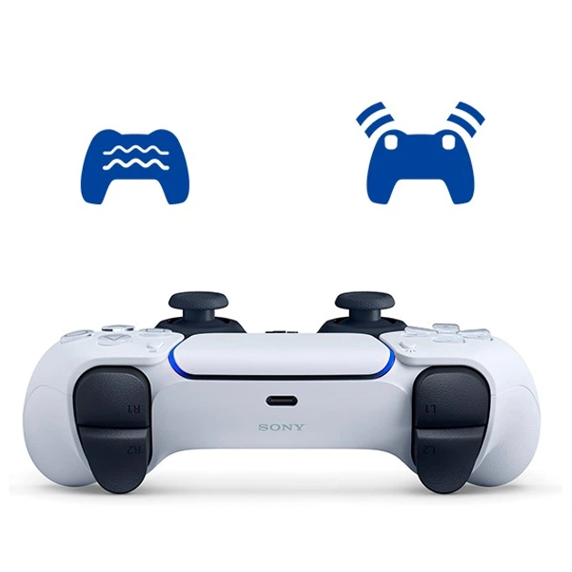 Геймпад Беспроводной Контроллер Sony PlayStation (PS5/PC) DualSense White - изображение 10