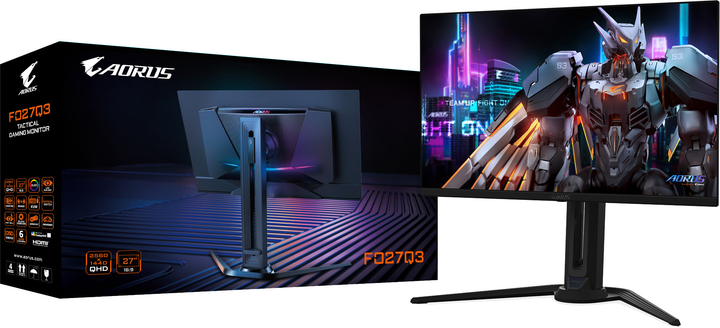 Монитор GIGABYTE AORUS FO27Q3 EK - изображение 8