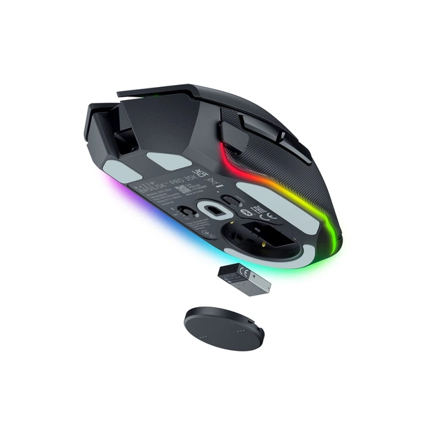 Мишка Razer Basilisk V3 Pro 35K Wireless/Bluetooth Black - зображення 4