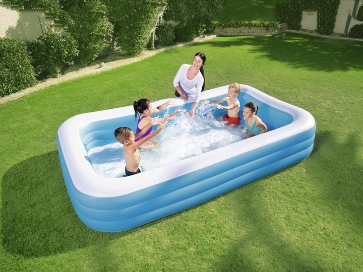 Basen dmuchany Bestway 54009 305 x 183 x 56 cm z matą i pokrywą (5903890606589) - obraz 4