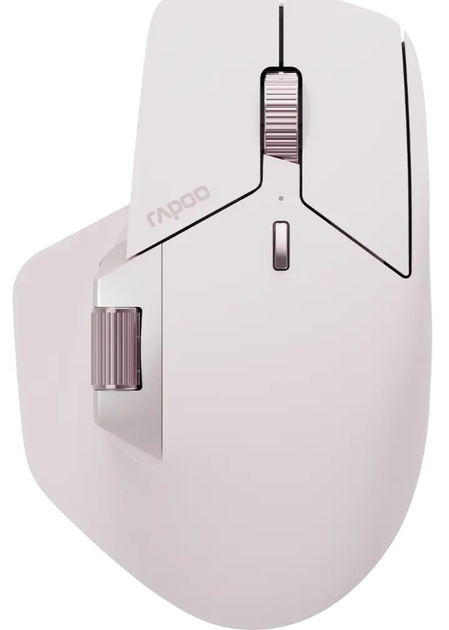 Mysz Rapoo MT760M Multi-mode Wireless Pink (6940056130310) - obraz 1
