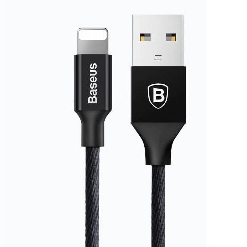 Кабель Baseus Yiven USB-Lightning 1.5A, 3м Black (CALYW-C01) - Фото 1 Кабель Baseus Yiven USB-Lightning 1.5A, 3м Black (CALYW-C01) - зображення 1