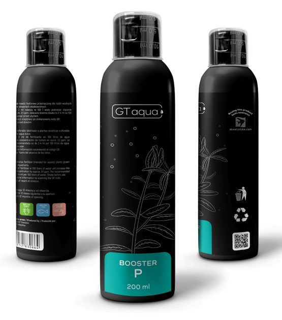 Добриво з фосфором для акваріумних рослин GT Aqua Booster P 200 мл (5908252830664) - зображення 2
