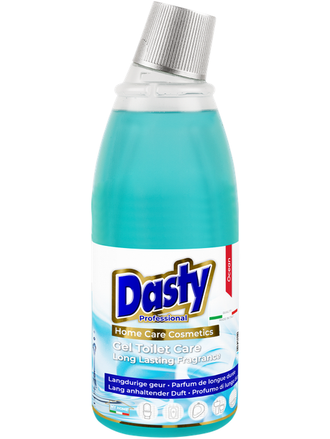 Гель для чищення та боротьби з каменем, дезінфекція унітазу Dasty Professional Parfume Ocean WC-Reiniger gel Entkalker 750мл - изображение 6