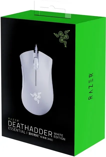 Мышь игровая Razer DeathAdder Essential проводная оптическая 6400 DPI с подсветкой для ПК ноутбука эргономичная 6 кнопок Черная - изображение 5
