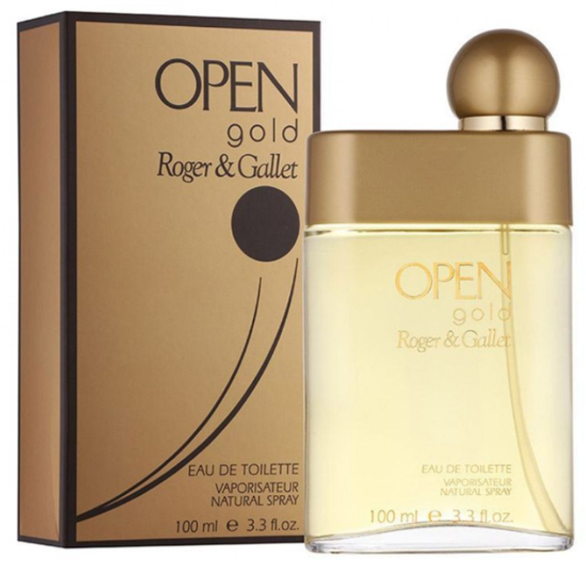 Woda toaletowa męska Roger & Gallet Open Gold 100 ml (3337875201438) - obraz 1
