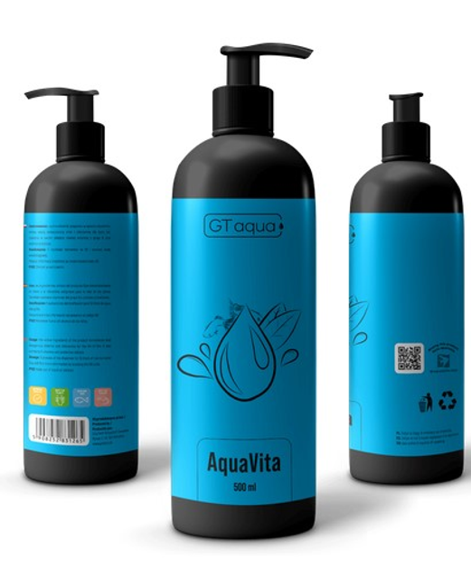 Uzdatniacz wody do akwarium GT Aqua AquaVita 500 ml (5908252831265) - obraz 2