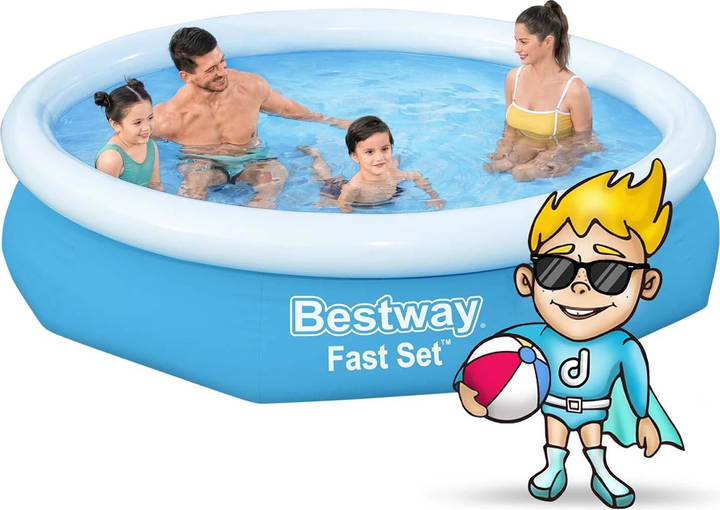 Basen ogrodowy rozporowy Bestway 57456 305 x 66 cm (6941607310113) - obraz 2