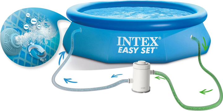 Садовий наливний басейн Intex 28122 305 x 76 см 3 в 1 (078257281220) - зображення 3