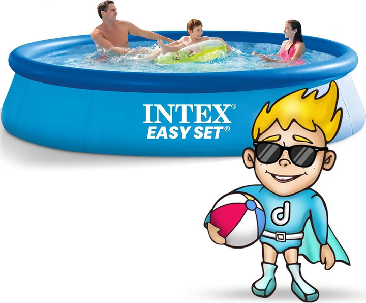 Basen Intex Easy Set 366 x 76 cm 2 w 1 28130 (5902854510580) - obraz 2
