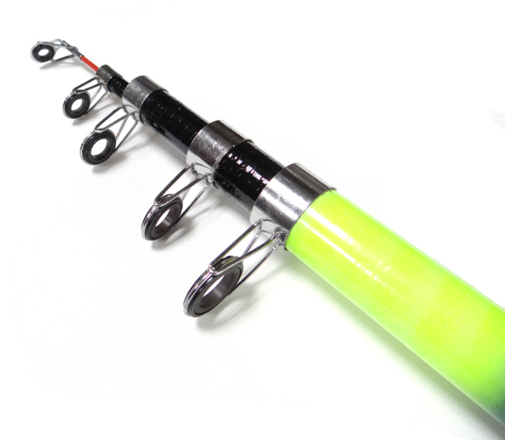 Вудка болонська GoodLuck Green з кільцями 4м 80-120г телескопічна SIC (GL4096) - Фото 2 Вудка болонська GoodLuck Green з кільцями 4м 80-120г телескопічна SIC (GL4096) - зображення 2