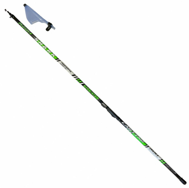 Удочка карбоновая телескопическая Gladiator Shark с кольцами 6м 5-25г (GL7045) - Фото 2 Удочка карбоновая телескопическая Gladiator Shark с кольцами 6м 5-25г (GL7045) - изображение 2