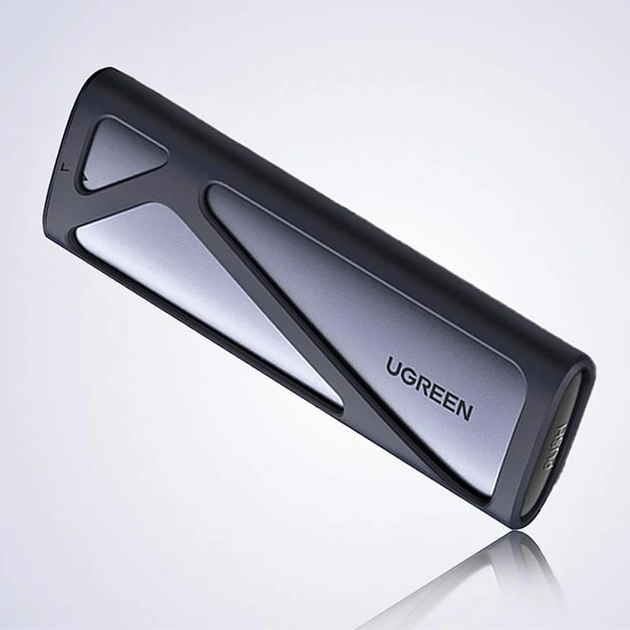 Внешний карман Ugreen для SSD M.2 (NVMe) M-Key 3.2 Gen2 CM400 Gray (90264) - изображение 3