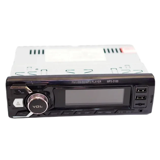 Автомагнитола RIAS 3100 1din 2xUSB+SD+AUX+Bluetooth с Пультом 4x50W для Audi, BMW, Chery, Chevrolet, Citroen, Daewoo, Fiat, Ford, Geely, Honda - изображение 2