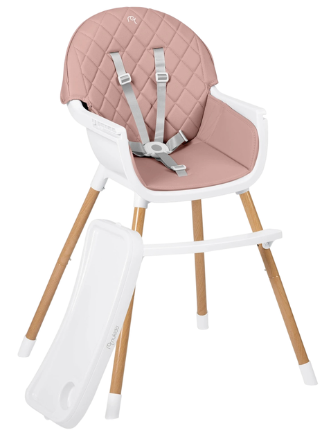 Стільчик для годування Ricokids Nukido Lilo Рожевий (5903890621384) - зображення 2