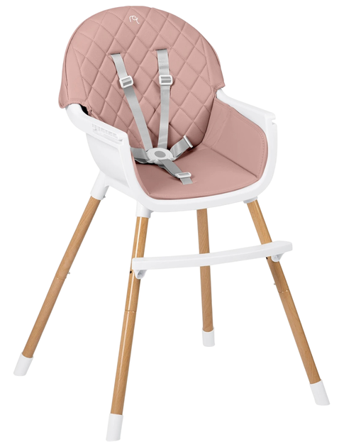 Krzesełko do karmienia Ricokids Nukido Lilo Różowe (5903890621384) - obraz 3