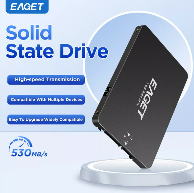 SSD 120Gb EAGET 10個セット SSD диск накопичувач Eaget SATA III 2.5