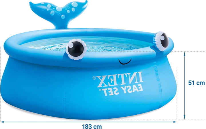 Наливний басейн для дітей Intex 26102 183 x 51 см (6941057426006) - зображення 3
