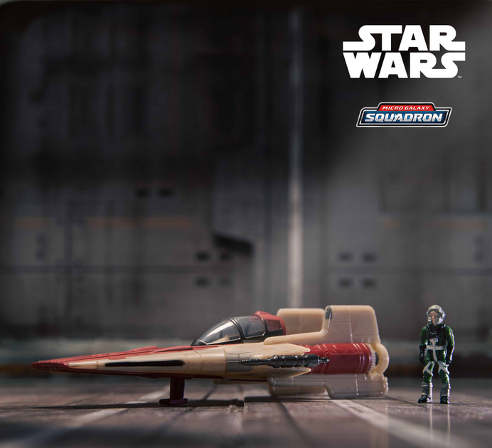 Игровая коллекционная фигурка Star Wars Small Vehicle Транспорт и фигурка A-Wing 7.5 см (SWJ0079) - изображение 10