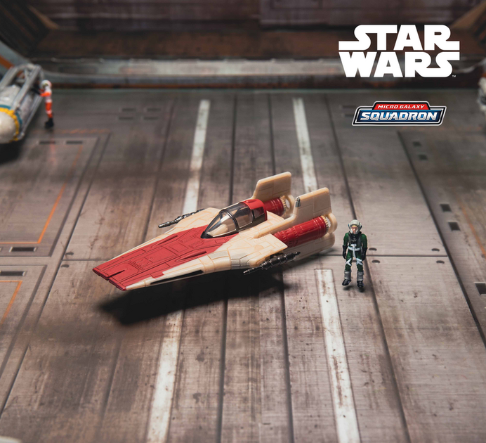 Игровая коллекционная фигурка Star Wars Small Vehicle Транспорт и фигурка A-Wing 7.5 см (SWJ0079) - изображение 11