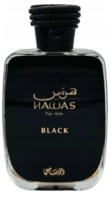 Парфумована вода для чоловіків Rasasi Hawas Black 100 мл (614514331033) - зображення 2