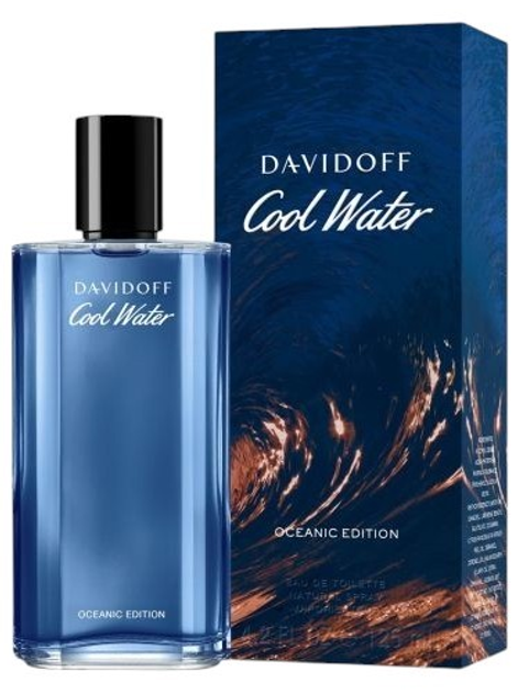 Туалетна вода для чоловіків Davidoff Cool Water Oceanic Edition 2025 125 мл (3616305008879) - зображення 1