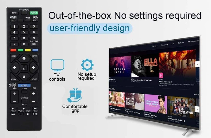 Універсальний пульт дистанційного управління для телевізорів SONY ( SMART TV / LCD / LED TV ) - зображення 4