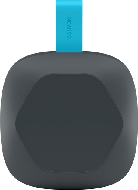 Głośnik przenośny Canyon Hexagon 10 Grey-Blue (CNE-CBTSP10GB) - obraz 3