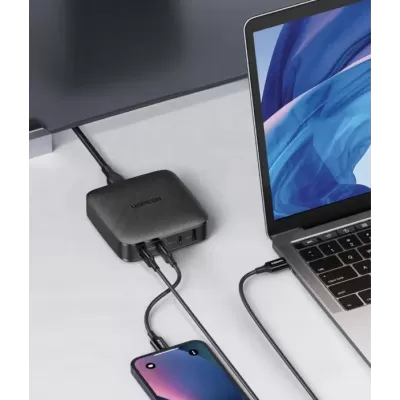 Мережевий зарядний пристрій UGREEN CD226 100W 3xUSB-C+1xUSB-A Desktop Fast Charger EU (70870) - Фото 2 Мережевий зарядний пристрій UGREEN CD226 100W 3xUSB-C+1xUSB-A Desktop Fast Charger EU (70870) - зображення 2