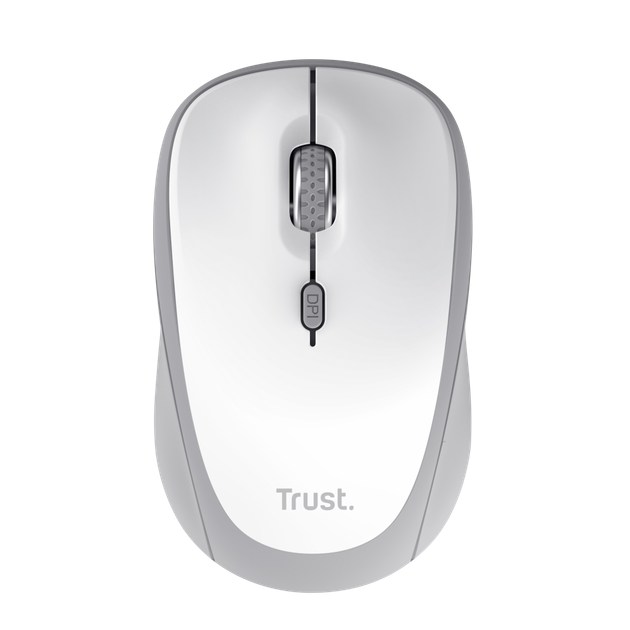 Беспроводная мышь TRUST Yvi+Compact Multi для ноутбука и ПК White - Фото 2 Беспроводная мышь TRUST Yvi+Compact Multi для ноутбука и ПК White - изображение 2