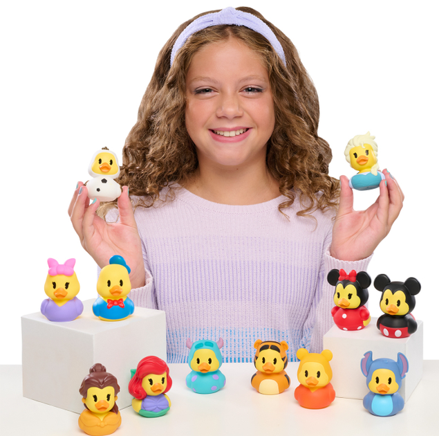 Дитяча іграшка для купання серії "Disney" Качечка Duckalooz 33415- 3 - Фото 3 Дитяча іграшка для купання серії "Disney" Качечка Duckalooz 33415- 3 - зображення 3