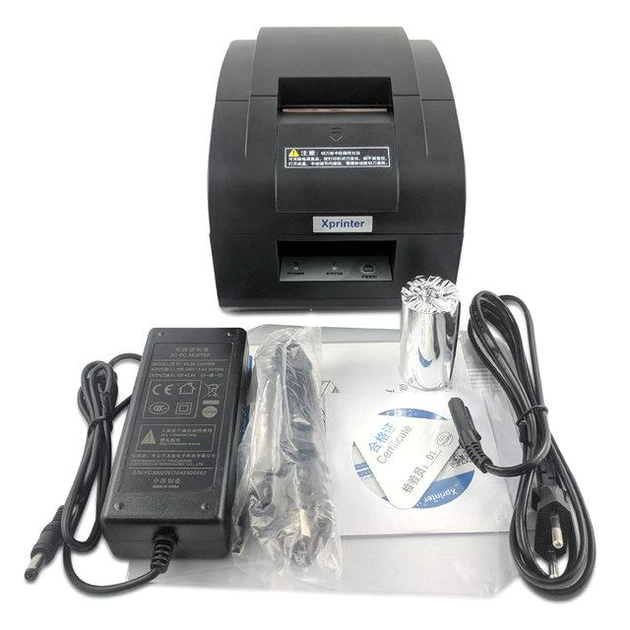 Термопринтер чеков Xprinter XP-C58H 120mm (USB+RJ11) - изображение 2