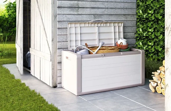 Ящик для зберігання садовий Keter Kis Gulliver Chest 118х55х49 см бежевий (245111) - зображення 2