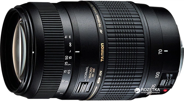 518りんりん【Canon用】TAMRON AF 70-300mm Di Tamron AF 70-300mm F/4-5.6 Di LD Macro 1:2 для Nikon (A17NII