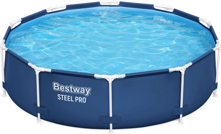 Каркасний басейн Bestway Steel Pro 305 x 76 см 8 в 1 56679 (6941607329221) - зображення 2