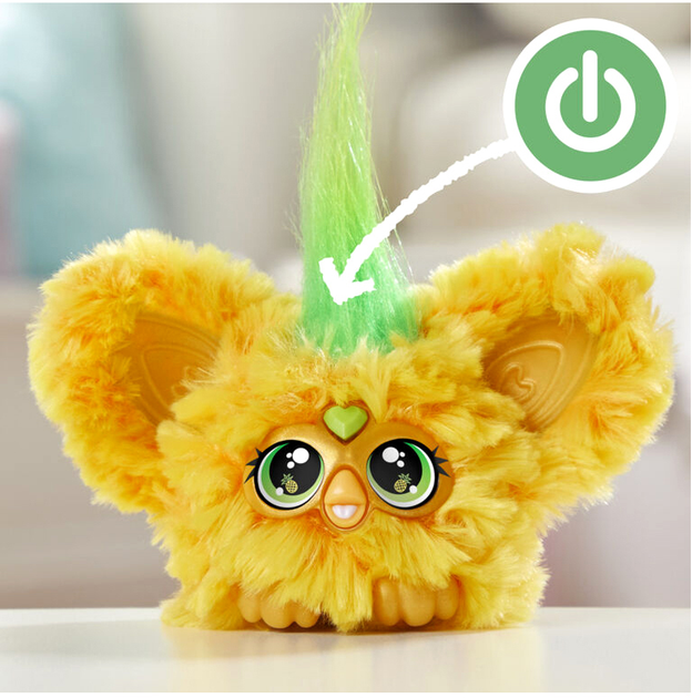 М'яка іграшка Hasbro Furby Mini Baby плюшева зі звуком 13 см G1612 (5010996281548) - зображення 4