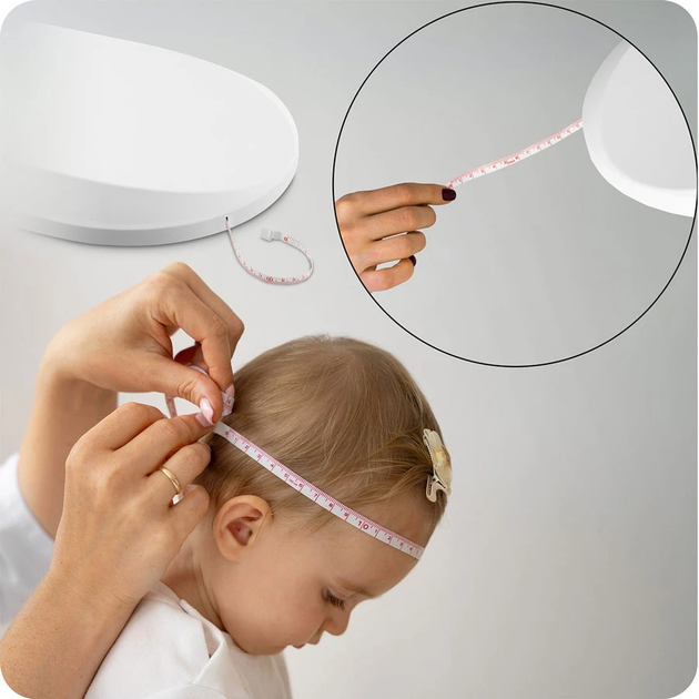 Ваги для немовлят Ricokids Nukido NK-950 Білі (5903890623401) - зображення 7