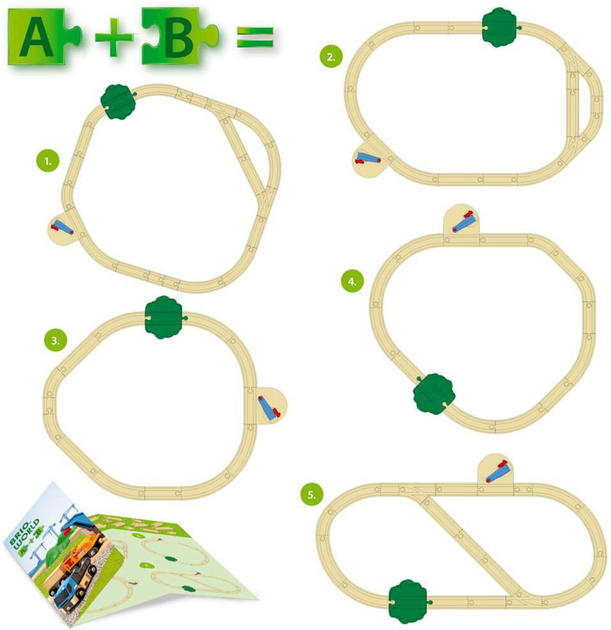 Kolejka Brio World Zestaw startowy z dźwigiem 63602800 (7312350360288) - obraz 6