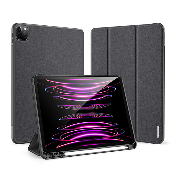 Чехол книжка для планшета DUX DUCIS Domo Series для Apple iPad Pro 11" 2018 / 2020 / 2021 / 2022 Black - Фото 1 Чехол книжка для планшета DUX DUCIS Domo Series для Apple iPad Pro 11" 2018 / 2020 / 2021 / 2022 Black - изображение 1