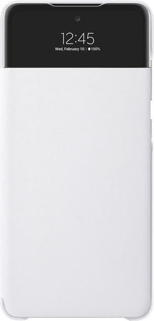 Etui z klapką Samsung Smart S View Wallet Cover do Galaxy A72 White (EF-EA725PWEGRU) - obraz 2